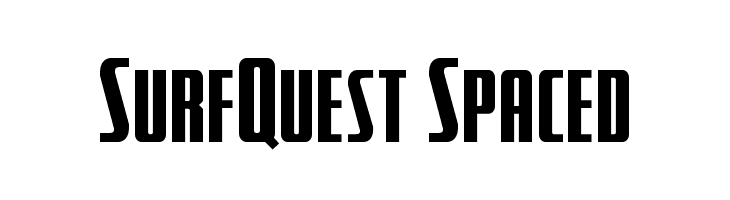 SurfQuest Spaced  Free Fonts Download
