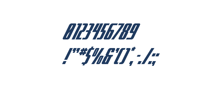 SurfQuest Super-Italic Other Characters