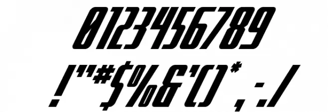 SurfQuest Super-Italic Font OTHER CHARS