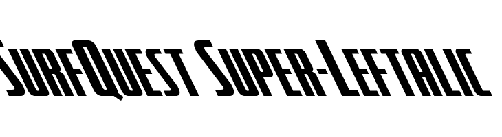 SurfQuest Super-Leftalic  لخطوط تنزيل