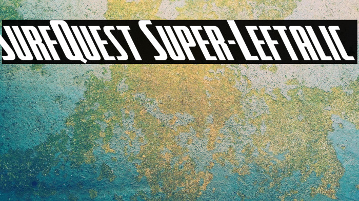SurfQuest Super-Leftalic Example 1