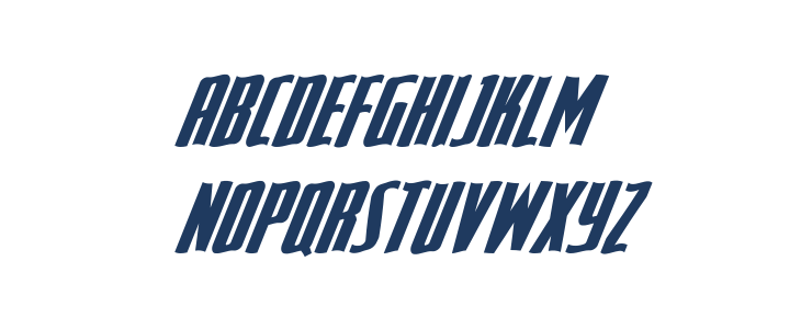 SurfQuest Wavy Italic Lowercase