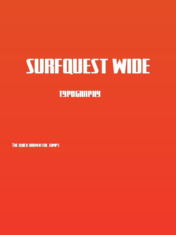 SurfQuest Wide Poster