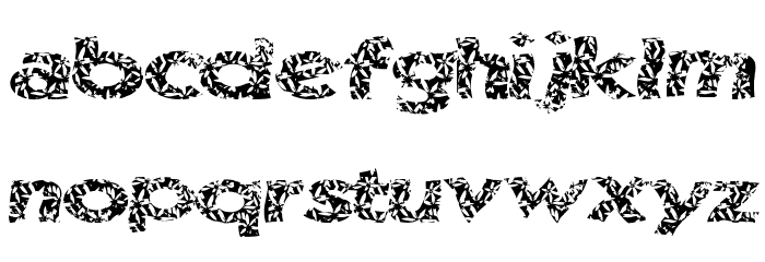 SurfShack Font LOWERCASE