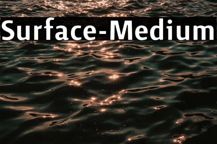 Surface-Medium Example 3