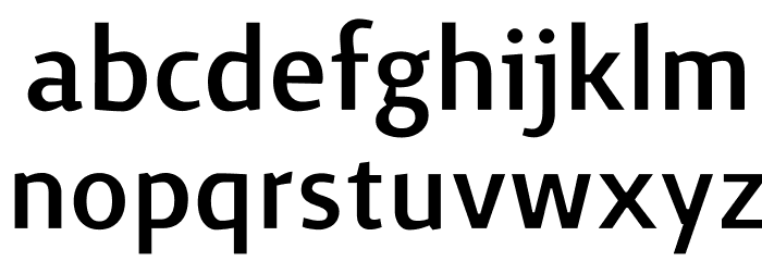 Surface Medium Font LOWERCASE