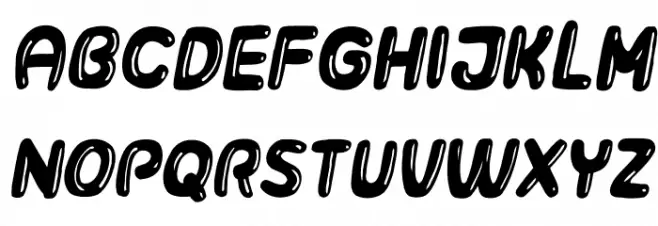 Surfaces 3D Italic Font OTHER CHARS