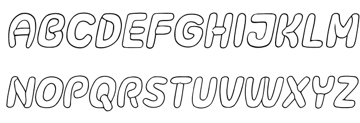 Surfaces 3D Lighten Italic Font OTHER CHARS