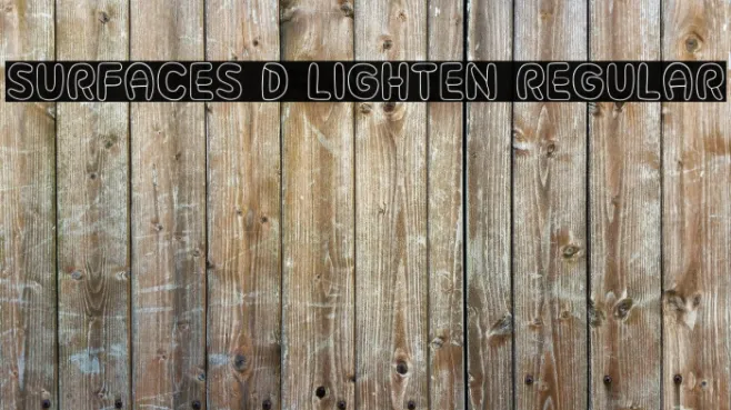 Surfaces 3D Lighten Regular Example 1
