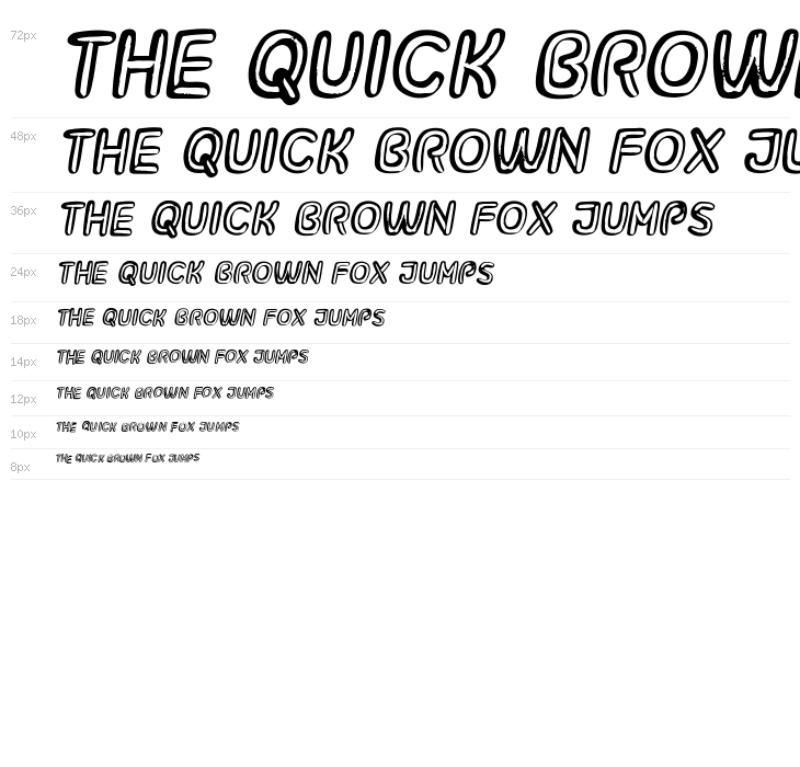 Surfaces 3D Rough Italic Waterfall