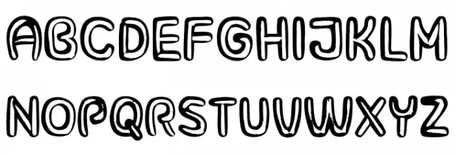 Surfaces 3D Rough Regular Font OTHER CHARS