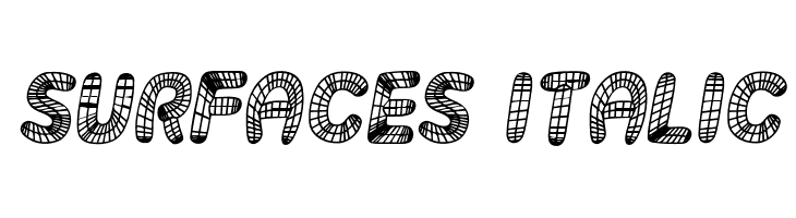 Surfaces Italic Fonte