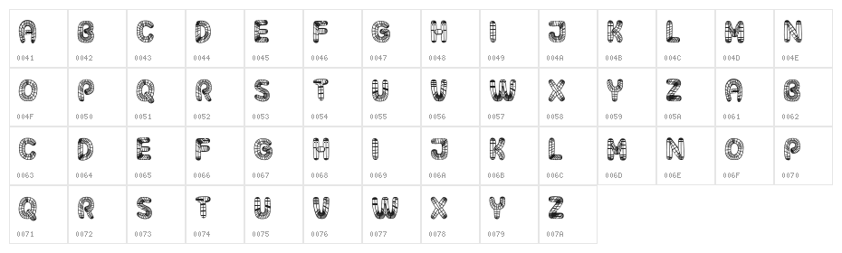 Surfaces Regular Character Map