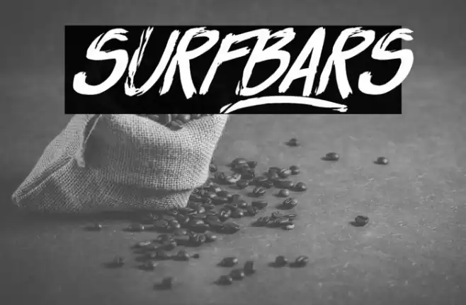 Surfbars Font examples