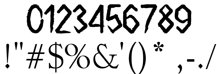 Surfbreaks Font OTHER CHARS