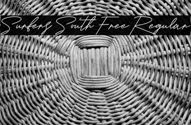 Surfers South Free Regular Font examples
