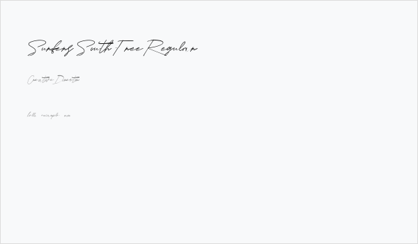 Surfers South Free Regular Business Card