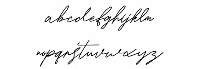 Surfers South Free Regular Schriftart Kleinbuchstaben