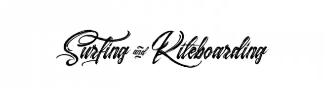 Surfing & Kiteboarding  Fuentes Gratis Descargar