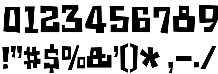 SurfingAshtrayDEMO Font OTHER CHARS