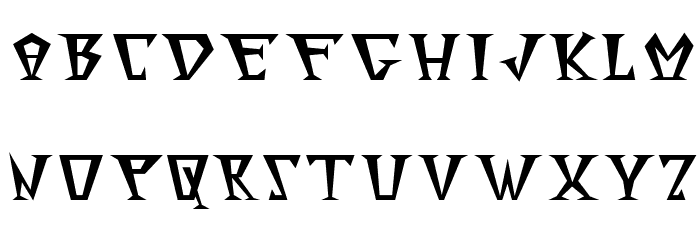 Surfinta Mars Font LOWERCASE