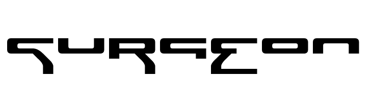 Surgeon  font caratteri gratis