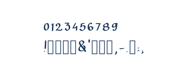 Suri Regular Other Characters