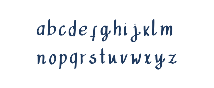 Suri Regular Lowercase