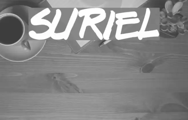 Suriel Font examples