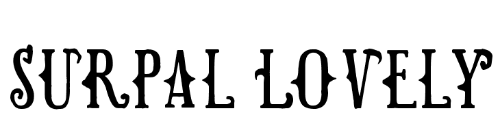 Surpal Lovely  font caratteri gratis