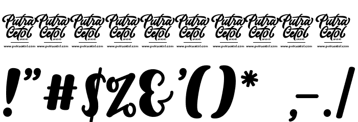 Surprise Spring Font OTHER CHARS