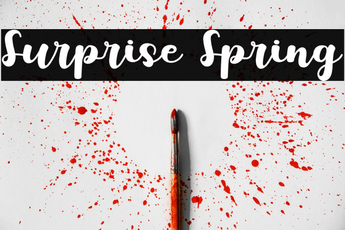 Surprise Spring Example 2