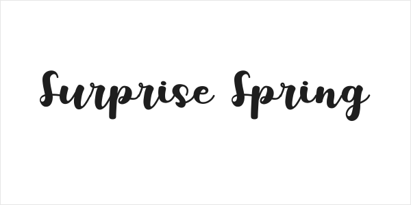 Surprise Spring Logo