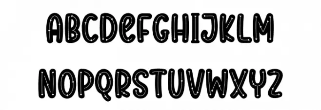 Surprise 字体 小写