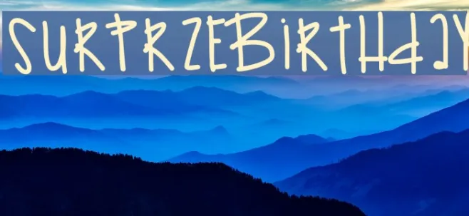 SurprzeBirthday Example 3