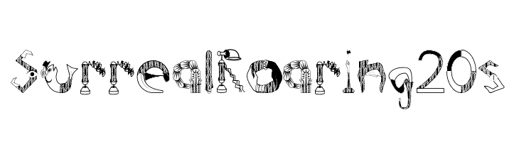 Surreal Roaring 20s  لخطوط تنزيل