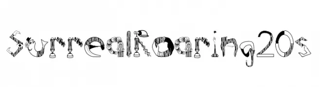 Surreal Roaring 20s  Frei Schriftart Herunterladen