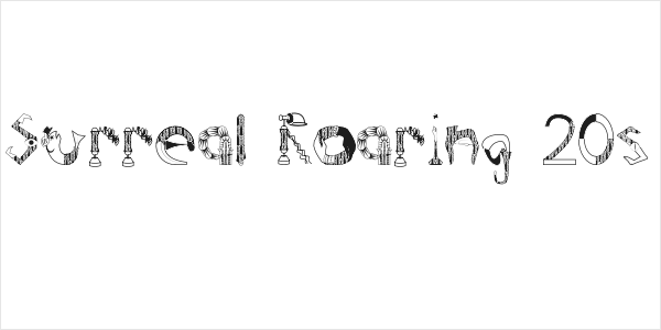 Surreal Roaring 20s Logo