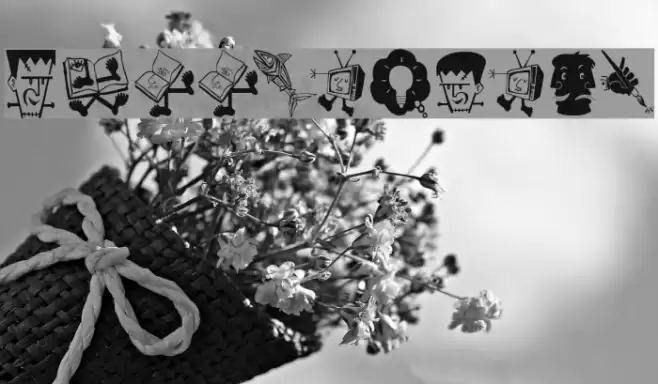 Surrealbats Font examples