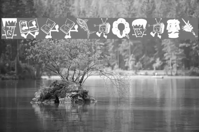 Surrealbats Font examples