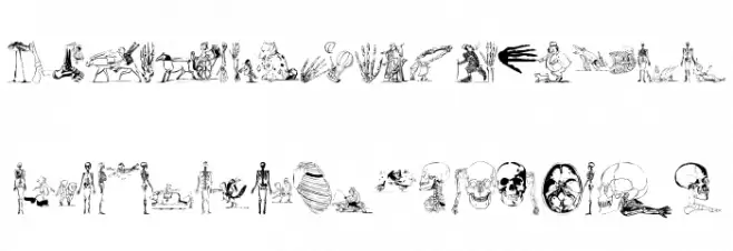 SurrealisMK Fonte MAIÚSCULAS