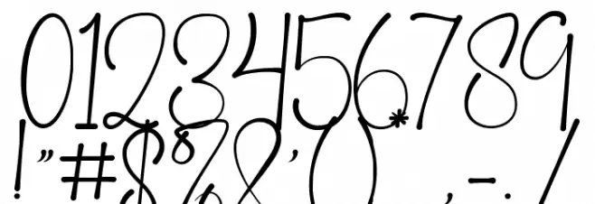 Surreally Font OTHER CHARS