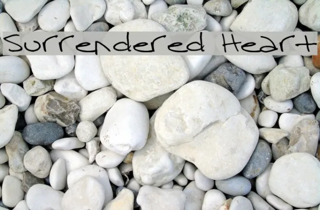 Surrendered Heart Example 1