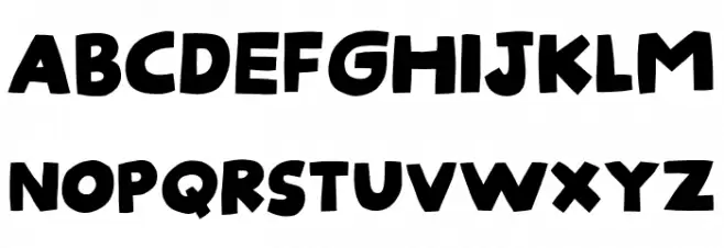 Surt Show DEMO Шрифта ВЕРХНИЙ