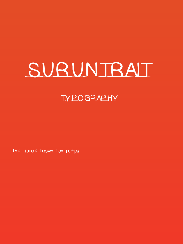 Suruntrait Poster