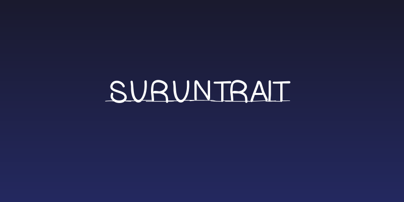 Suruntrait Social Header