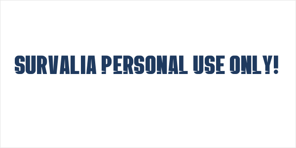 Survalia PERSONAL USE ONLY! Logo