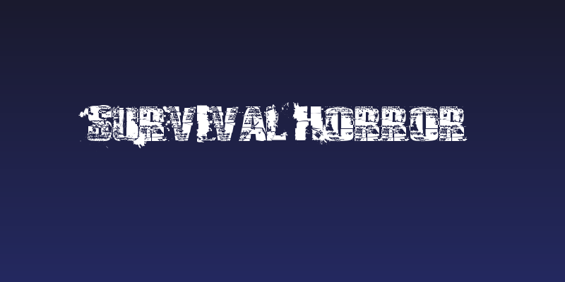Survival Horror Social Header