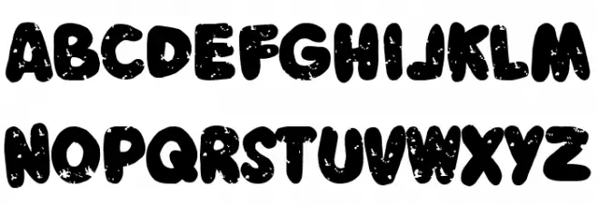 Survival Kids फ़ॉन्ट लोअरकेस