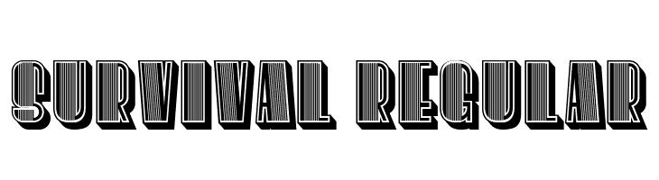 Survival Regular  لخطوط تنزيل